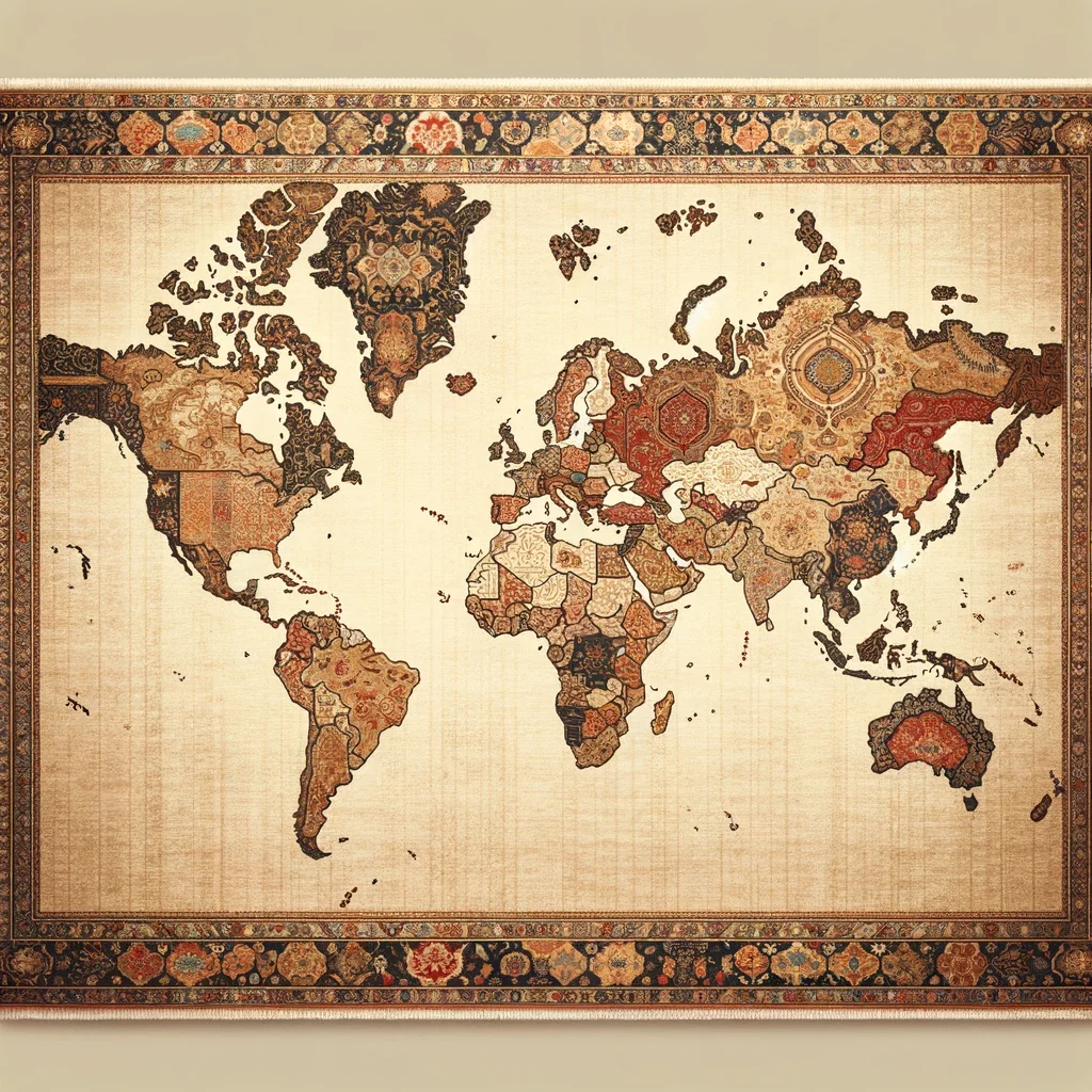 oriental rug types around the world and by region